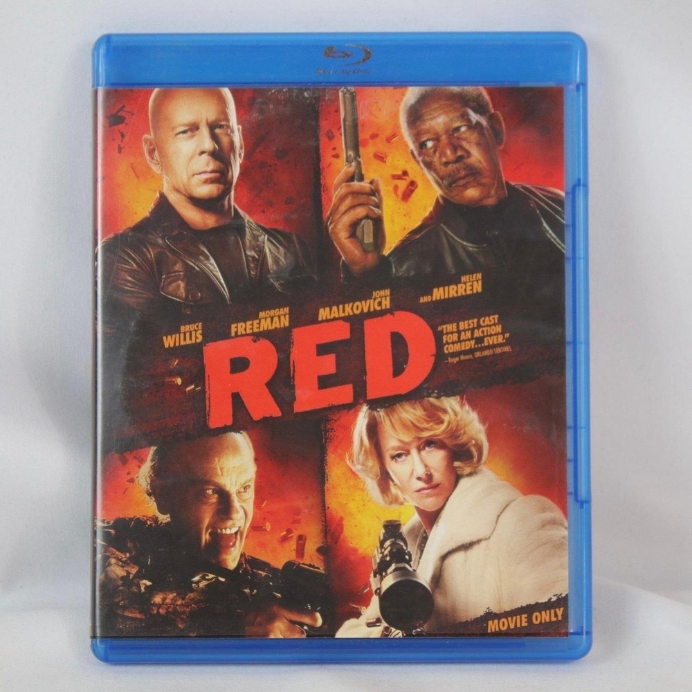 RED Blu-Ray DVD Movie